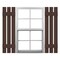 Ekena Millwork Mid-America Vinyl, Standard Size Three Board Spaced Shutters, 31235009, PR 00031235009 - alternate 1